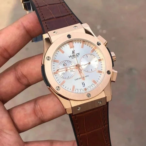 Hublot Big Bang Golden Leather Belt Edition B