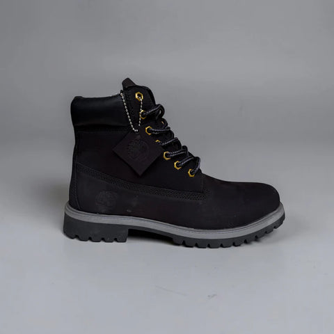 Timberland Nubuck Black Boots – A Edition
