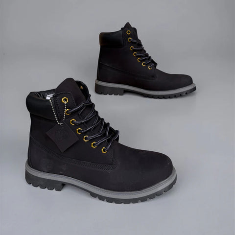Timberland Nubuck Black Boots – A Edition