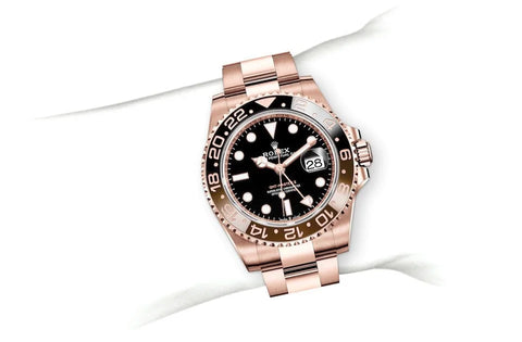 Rolex GMT-Master II Everose Gold Black Dial