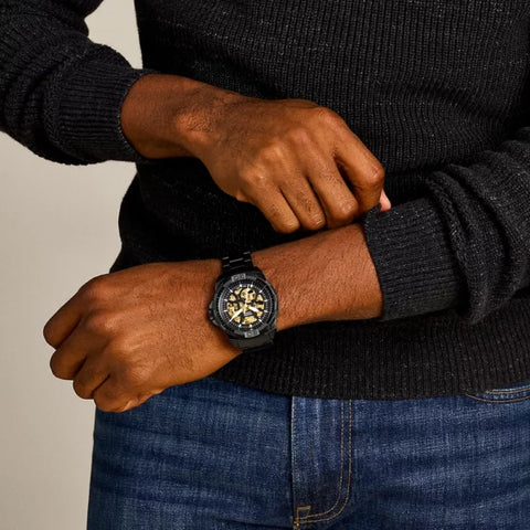 Fossil Black-Tone Automatic Watch