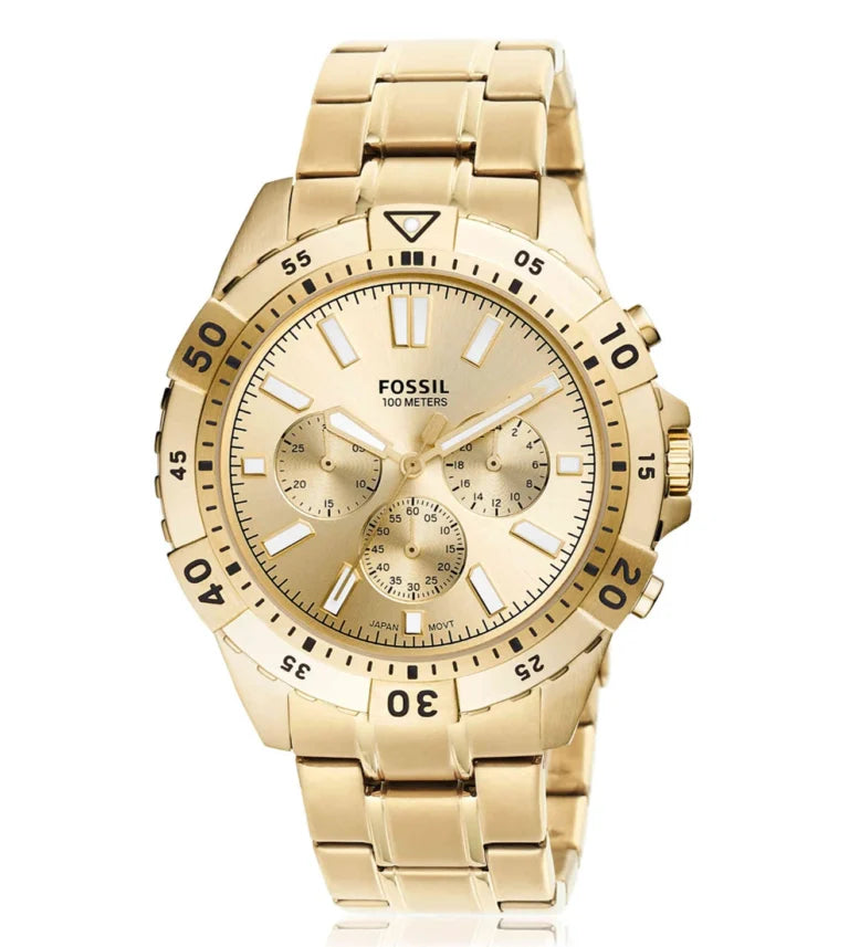 Fossil Banon Gold-Tone Metal Watch