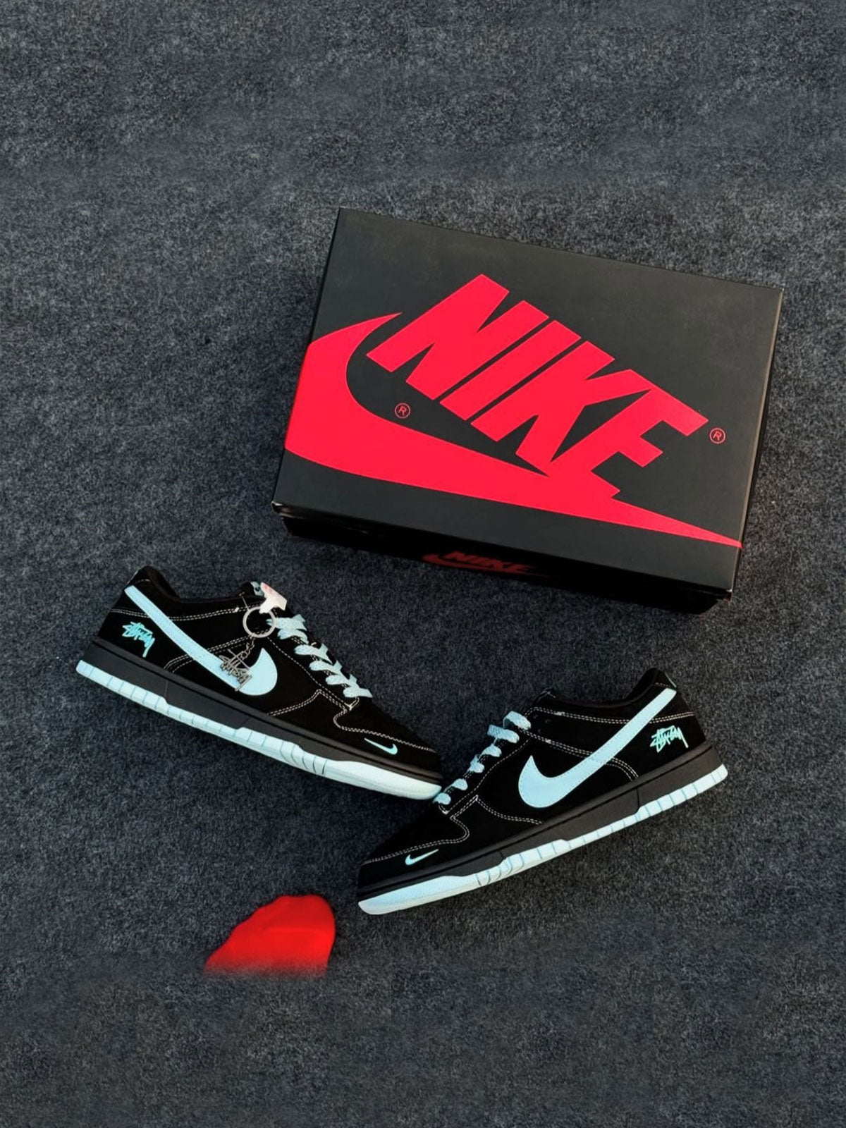 Nike SB Dunk Stussy Black 2025