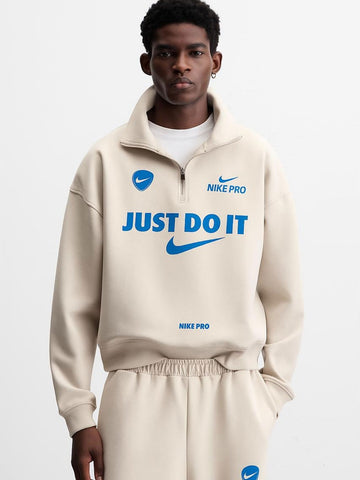 Nike-Sweatshirt, Half Zipper Tracksuit