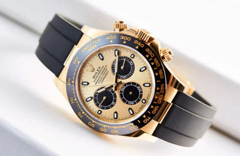 Rolex Cosmograph Daytona Golden Bright Black Dial Edition A