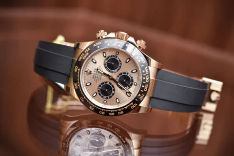Rolex Cosmograph Daytona Golden Bright Black Dial Edition A