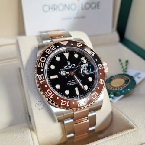 GMT-Master II Everose Gold Black Dial Edition B