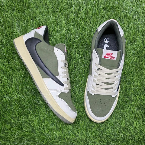 Travis Scott “Reverse Olive” Sneakers – A Edition