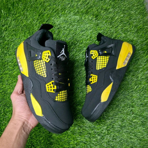 Retro 4 "Yellow Thunder" Sneakers – A Edition