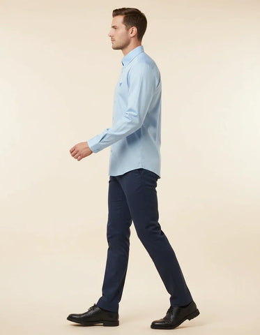 AX Azure Crest Luxe – Cotton Shirt