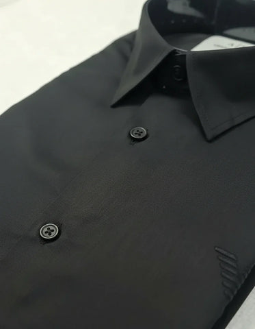 Armani Exchange Obsidian Noir Luxe Shirt