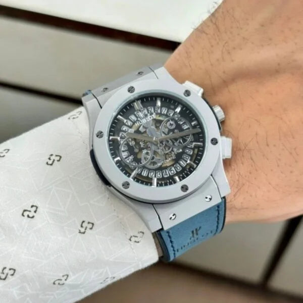 Hublot Big Bang Calendar Watch Blue Edition C