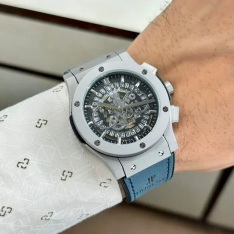 Hublot Big Bang Calendar Watch Blue Edition C