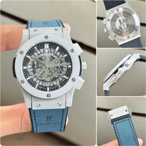 Hublot Big Bang Calendar Watch Blue Edition C