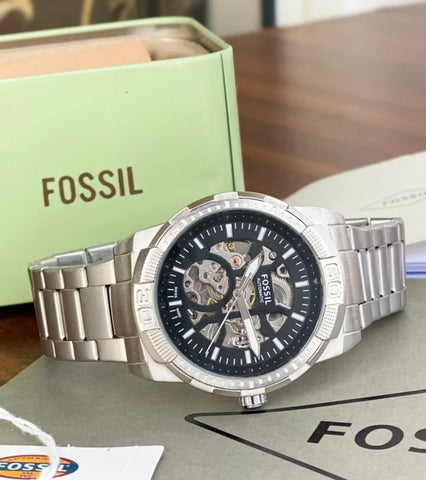 Fossil Black-Tone Automatic Watch