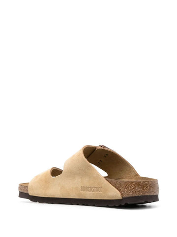 Birkenstock Sand Dune Suede Buckle Slides