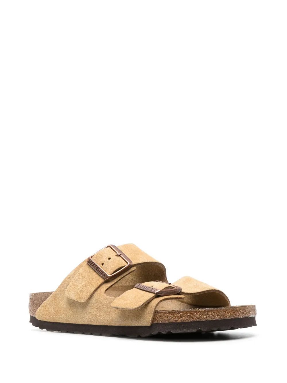 Birkenstock Sand Dune Suede Buckle Slides