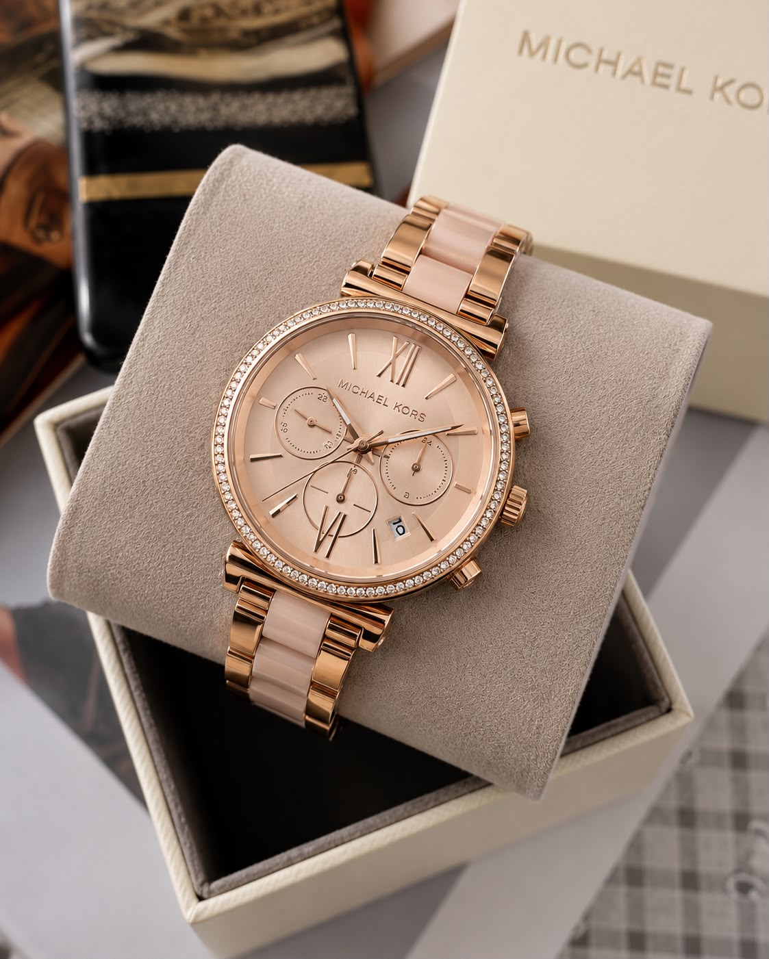Title: Michael Kors Sofie – Rose Gold Edition B