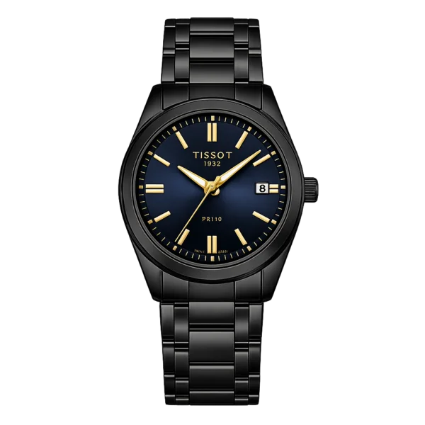 Tissot 1853 PRC 100 Solar Black Blue J1833 Edition D