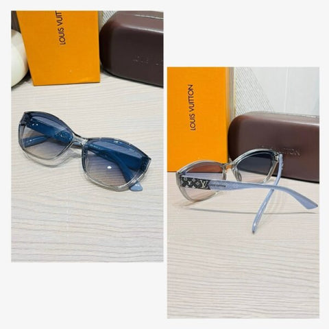 Louis Vuitton Sky Blue Premium Sunglasses Women’s Edition