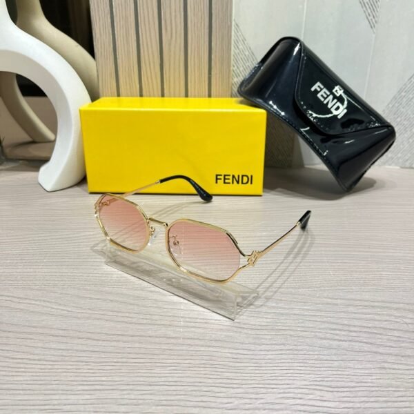 Fendi Pink Gold Premium Sunglasses Women’s Edition