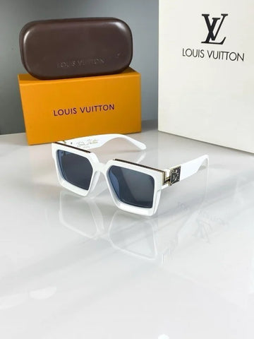 Louis Vuitton White Square Sunglasses – 3013 – A Edition