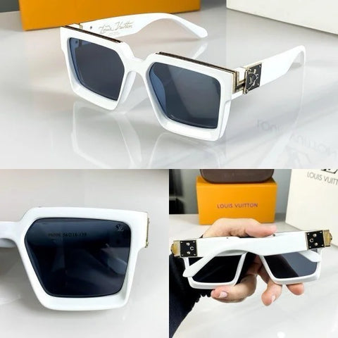 Louis Vuitton White Square Sunglasses – 3013 – A Edition
