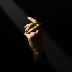 Kiss – Gold Plated Ring – A Edition