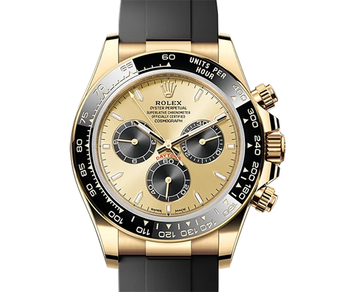 Rolex Cosmograph Daytona Golden Bright Black Dial Edition A