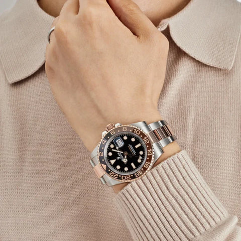 GMT-Master II Everose Gold Black Dial Edition B