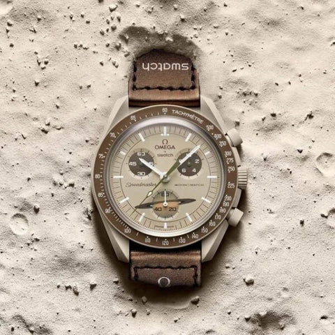 Swatch X Omega Bioceramic MoonSwatch Mission To Saturn With Kit
